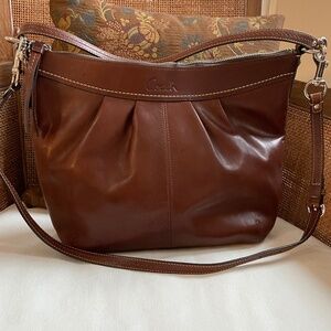 Coach Brown Leather Handbag